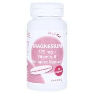 Magneziu 375 Mg+vitamina B complex capsule 60 Capsule