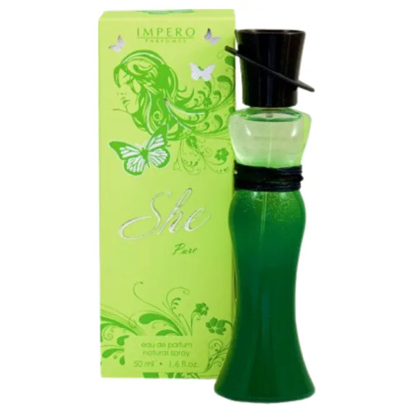 Apa de parfum pentru femei She Pure, Carlo Bossi | 50 ml CARLO BOSSI INFINITY — preț și oferte