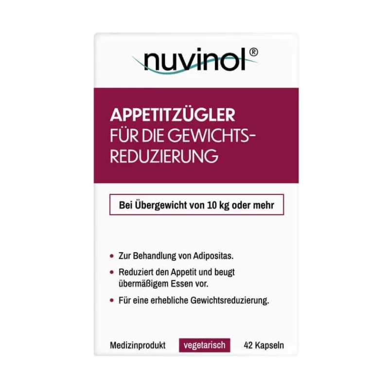 nuvinol supresor al apetitului capsule 42 buc — preț și oferte