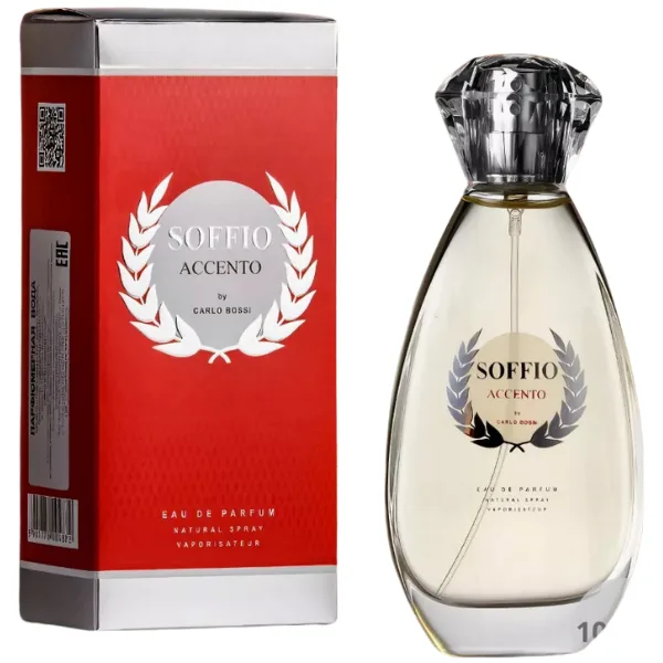 Apa de parfum pentru femei Soffio Accento Red Siver, Carlo Bossi | 100 ml CARLO BOSSI INFINITY — preț și oferte