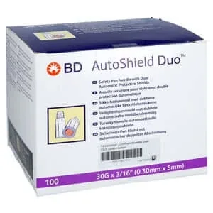 Ace de siguranță BD Autoshield Duo 100 buc