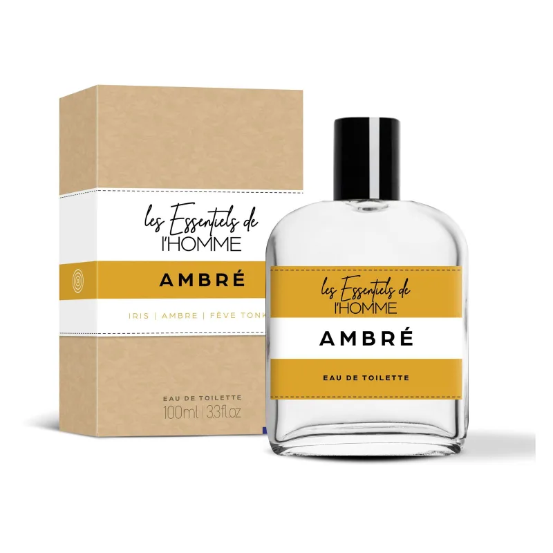 Apa de toaleta pentru barbati Les essentiels de L'Homme Ambre, Corania | EDT 100 ml CORANIA INFINITY — preț și oferte