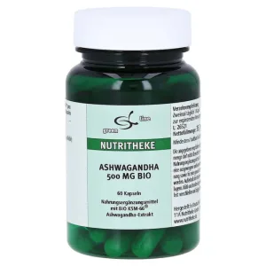 Ashwagandha 500 mg capsule organice 60 Capsule
