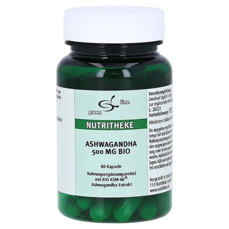 Ashwagandha 500 mg capsule organice 60 Capsule — preț și oferte