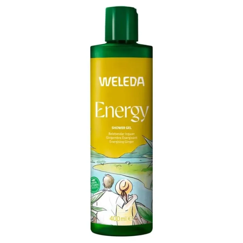 Weleda Energy Gel de duș Ginger 400 ml — preț și oferte