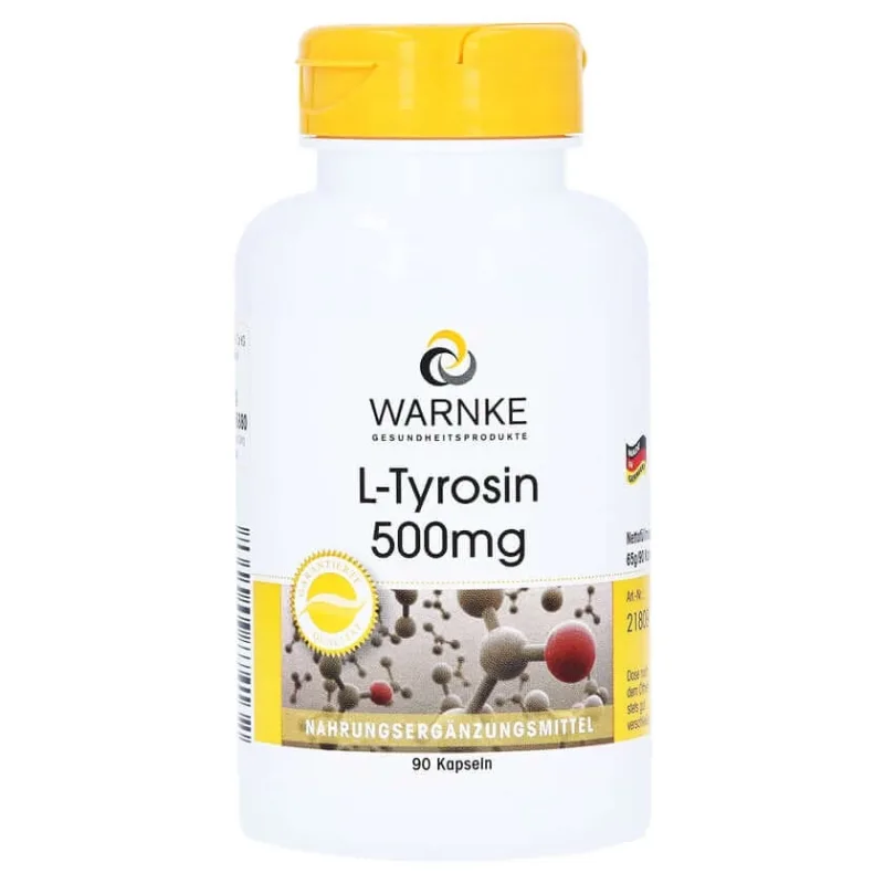 L-tirozină 500 mg capsule 90 Capsule — preț și oferte