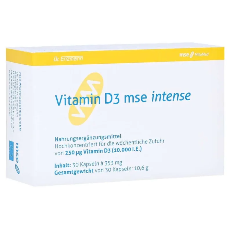 Vitamina D3 MSE intens Capsule 30 Capsule — preț și oferte