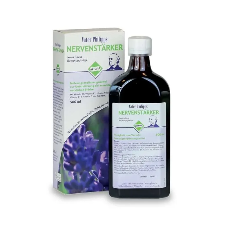 Vater Philipps întăritor nervos lichid 500 ml — preț și oferte