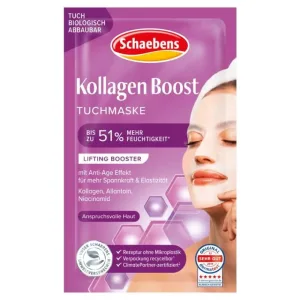 Schaebens Collagen Boost mască de foi 1 buc