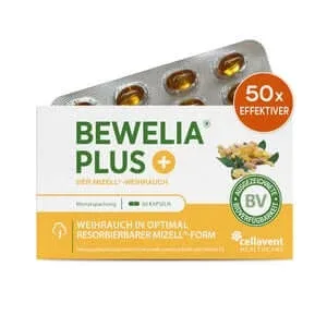 Cele mai puternice capsule micelare de tămâie - Bewelia® PLUS 60 Capsule — preț și oferte