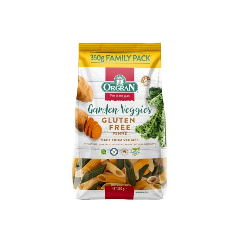 Paste penne din legume fara gluten, 350g, ORGRAN — preț și oferte