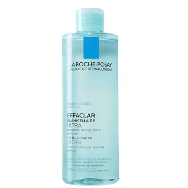 Apa micelara pentru pielea grasa cu tendinta acneica Effaclar Ultra | 400 ml LA ROCHE POSAY — preț și oferte