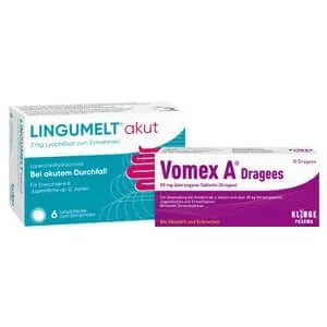 Vomex A Dragees + Lingumelt acut 1 set — preț și oferte