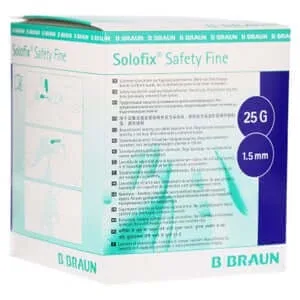 Solofix Siguranță Lancete fine 25 Gx1.5 m 200 buc — preț și oferte