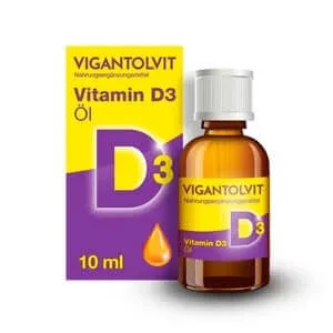 Ulei VIGANTOLVIT, vitamina D3, 500 U.I. per picătură 10 ml