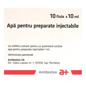 APA PENTRU PREPARATE INJECTABILE X 10