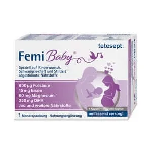 tetesept Femi Baby® (30x capsule + 30x comprimate) 2X30 buc. — preț și oferte