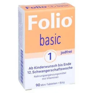 Folio 1 Basic fără iod 90 St — preț și oferte