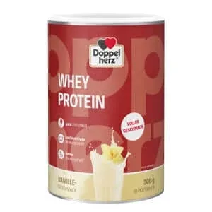 Double Heart Whey Protein Pulbere cu aromă de vanilie 300 g — preț și oferte