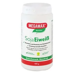 MEGAMAX Proteină de soia neutră VEGAN 400 g — preț și oferte