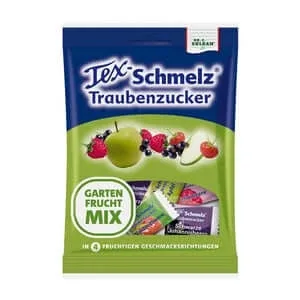 Tex-Schmelz dextroză amestec de fructe de grădină 75 g