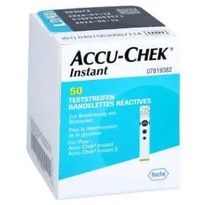 Accu-chek benzi de testare instantanee 50 buc