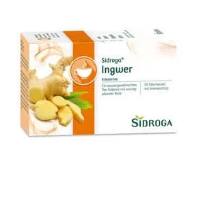 Sidroga Ginger Tea Filtru sac 20X0,75 g — preț și oferte
