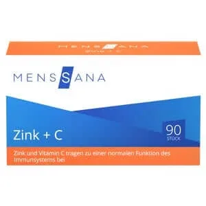 Zinc+c Menssana Lozenges 90 Capsule — preț și oferte