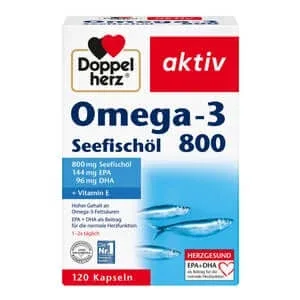 Double Heart Omega-3 800 Sea Fish Oil 120 Capsule