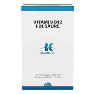 Klean Labs Vitamina B12 / Acid folic 100 Capsule — preț și oferte