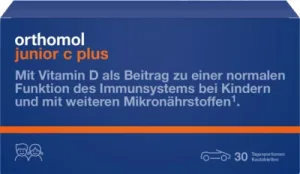 Orthomol junior C plus comprimate masticabile fructe de pădure 30 Capsule