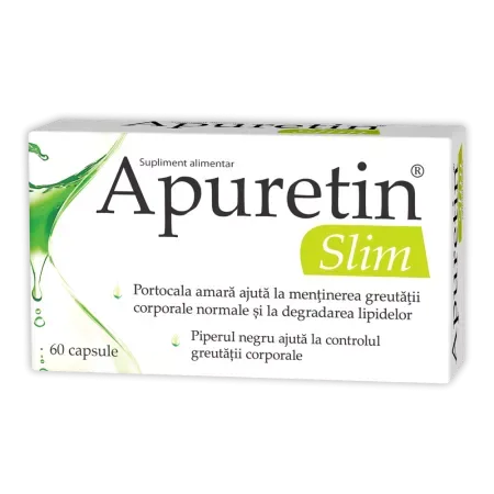 Apuretin Slim, Zdrovit | 60 capsule NP PHARMA — preț și oferte