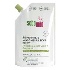 Sebamed Olive Wash Emulsion pungă de reumplere 400 ml