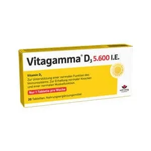 Vitagamma D3 5600I.E. 20 buc. — preț și oferte