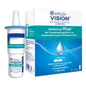 HYLO-VISION SafeDrop Plus 2X10 ml — preț și oferte
