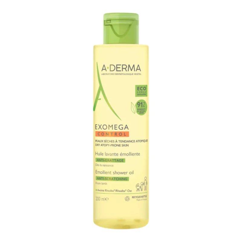 Ulei de dus Exomega Control, 200 ml, A-Derma — preț și oferte