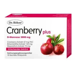 Dr Böhm Cranberry plus 10 buc. — preț și oferte