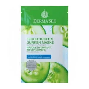 Dermasel Mască hidratantă cu castravete 12 ml