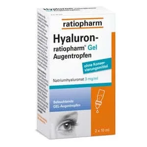 Hyaluron-ratiopharm gel picături pentru ochi 2X10 ml — preț și oferte