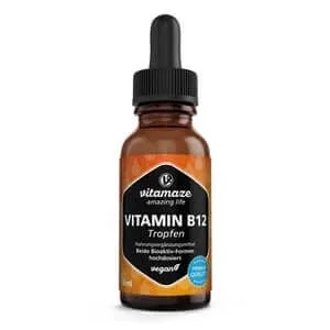 Vitamina B12 100 µg doze mari de picături vegane 50 ml — preț și oferte