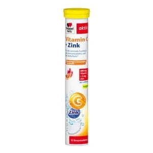 Inimă dublă activă Vitamina C + Zinc 15 St