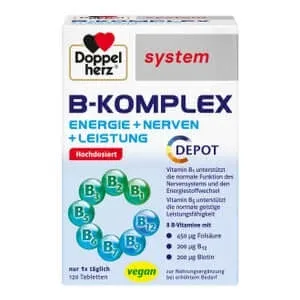 Double Heart System B-Complex 120 Capsule — preț și oferte