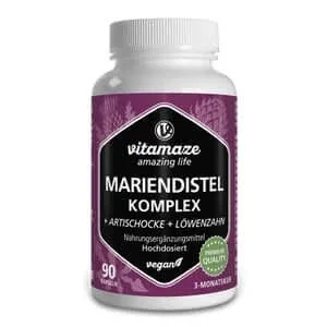 Complex de ciulin de lapte Anghinare + păpădie 90 Capsule — preț și oferte