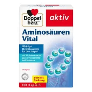 Double Heart Aminoacizi Vital Capsule 100 Capsule