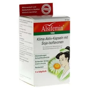Alsifemin 100 Climate-active cu soia 1x1 capsulă 90 Capsule
