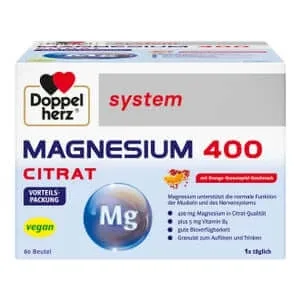 Inimă dublă Magneziu 400 Citrat sistem G 60 Capsule — preț și oferte