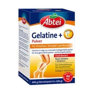 Abbey Gelatine Powder plus vitamina C 400 g — preț și oferte