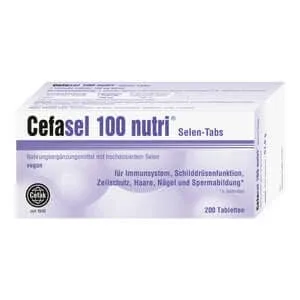 Cefasel 100 Nutri Seleniu-Tabs 200 St — preț și oferte