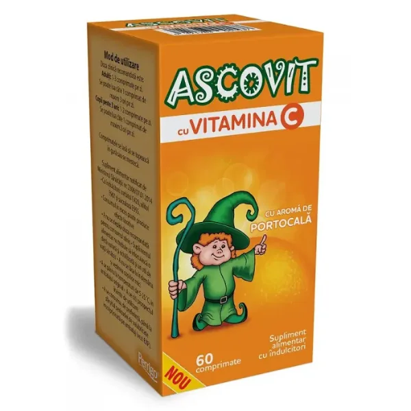 ASCOVIT ORANGE 60COMPR Omega Pharma — preț și oferte