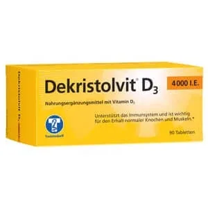Dekristolvit D3 4,000 U.I. 90 buc. — preț și oferte